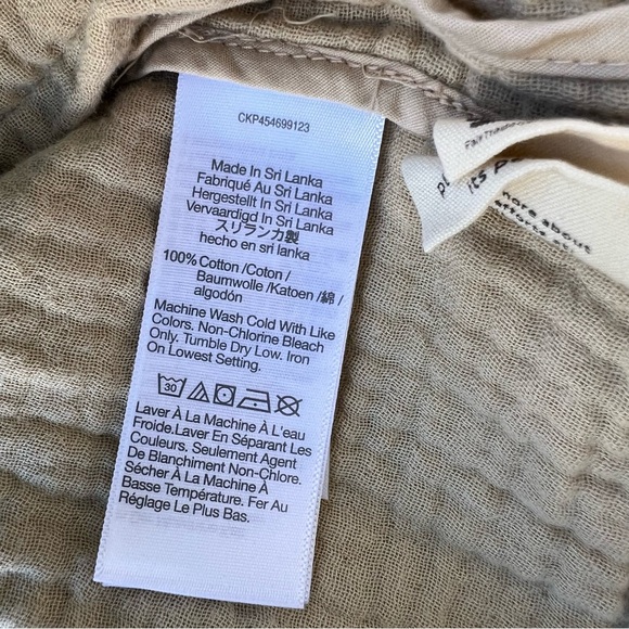 Madewell Lightspun Dorset Blazer Jacket
Cotton Slouchy Shawl Collar Beige XS - Picture 8 of 9